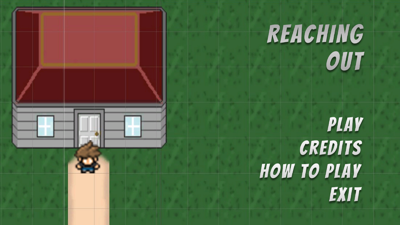 Title Screen of Reaching Out